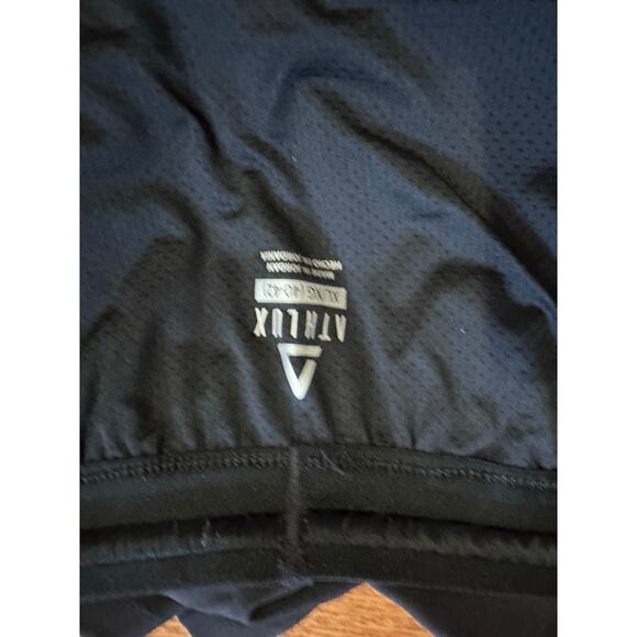 Men's Athlux shorts 7" inseam with built in briefs Black XL - Picture 4 of 4